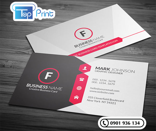 Mẫu card visit gi&aacute;m đốc kinh doanh
