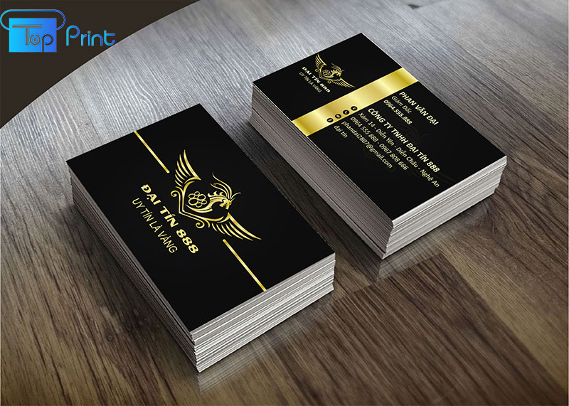 Mẫu card visit gi&aacute;m đốc sang trọng