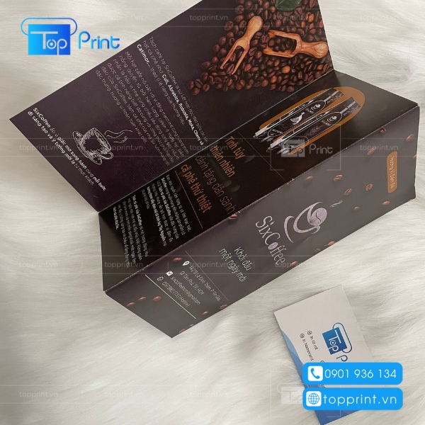 Mẫu brochure sử dụng xu hướng hoạt hình retro