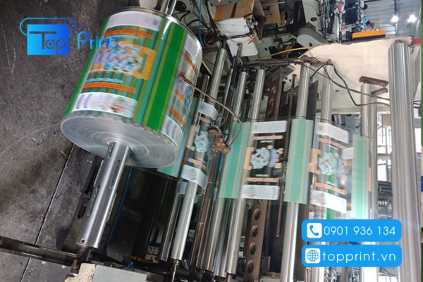 Trực in ống đồng sản phẩm bao bì giấy
