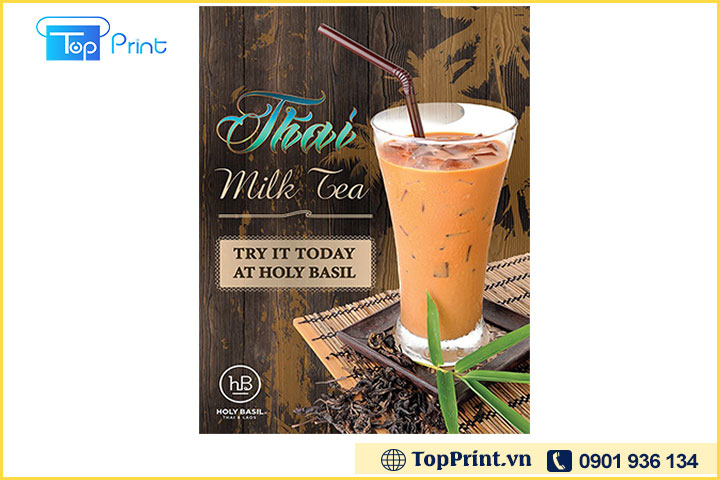 mẫu tờ rơi khai trương trà sữa 