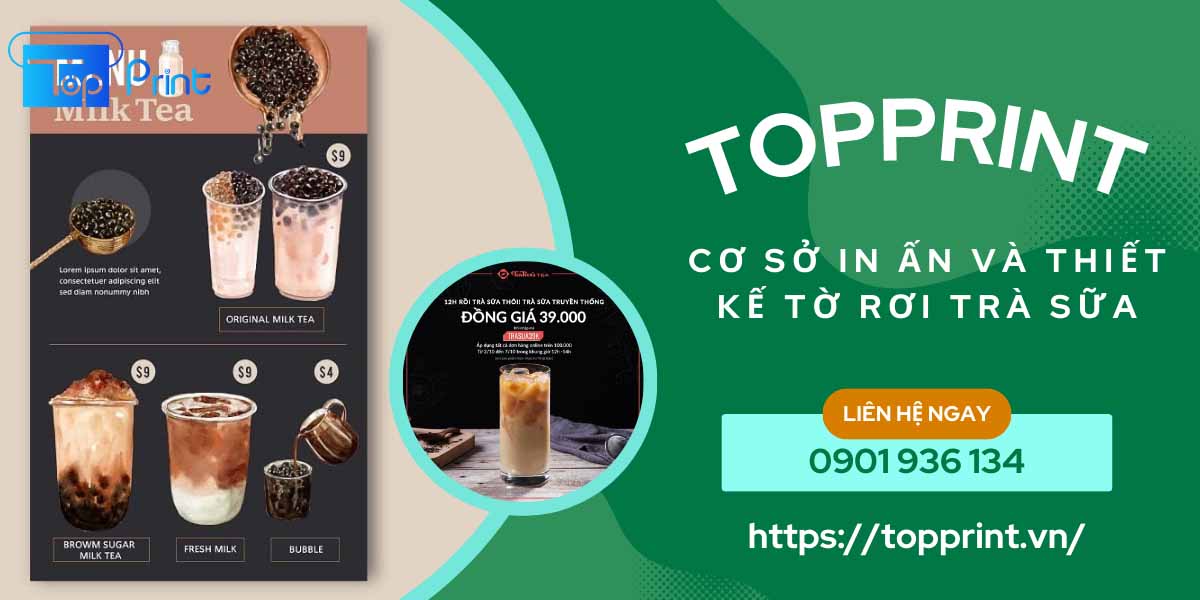 cơ sở in tờ rơi quảng cáo giá rẻ Topprint