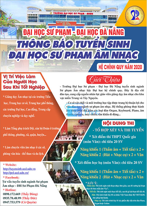 đại học sư phạm đà nẵng tuyển sinh