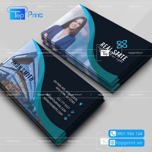 &nbsp;In card visit bất động sản số lượng &iacute;t