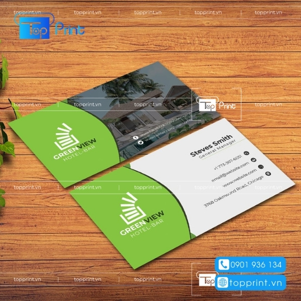 Th&ocirc;ng tin tr&ecirc;n card visit bất động sản c&aacute; nh&acirc;n