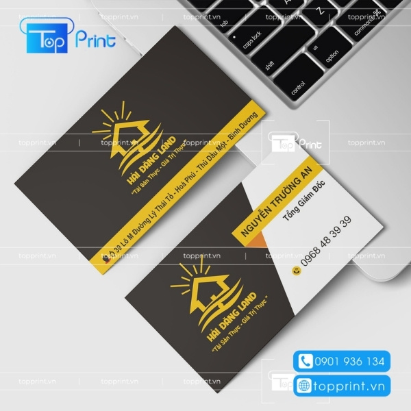 in Card visit bđs gi&aacute; rẻ hcm