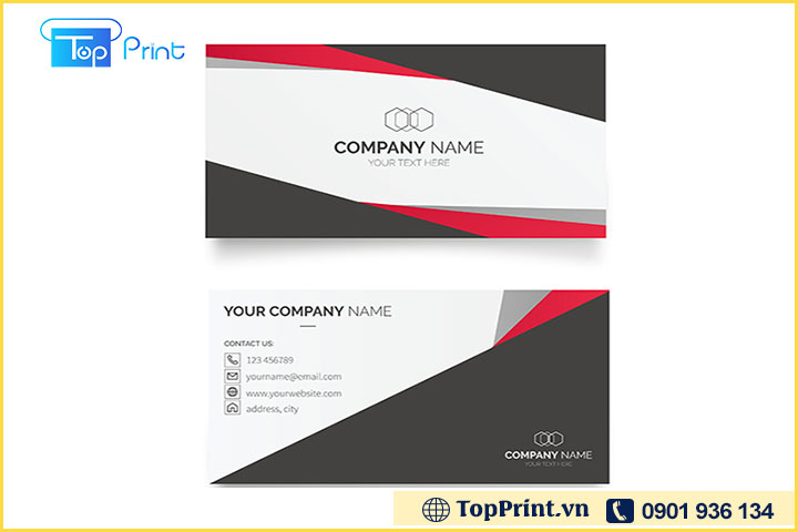 card visit bất động sản sang trọng