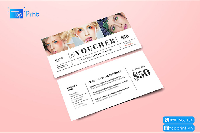 in voucher số lượng ít giá vẫn rẻ tại xưởng TOPPRINT