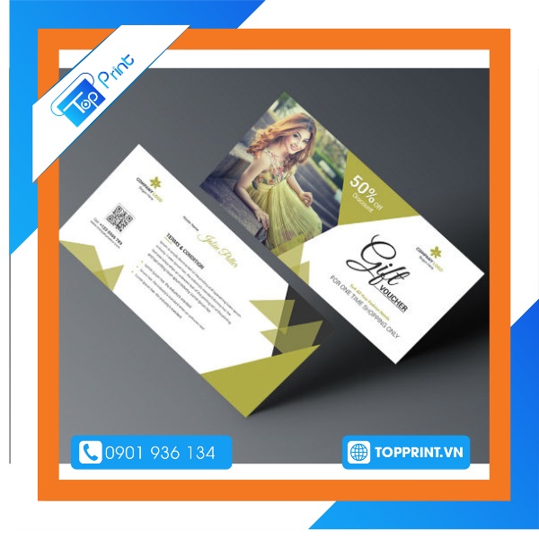 Mẫu thiết kế voucher dễ tiếp cận khách hàng