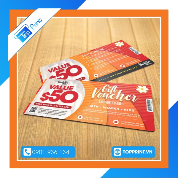 Voucher giảm 50% khi mua sản phẩm