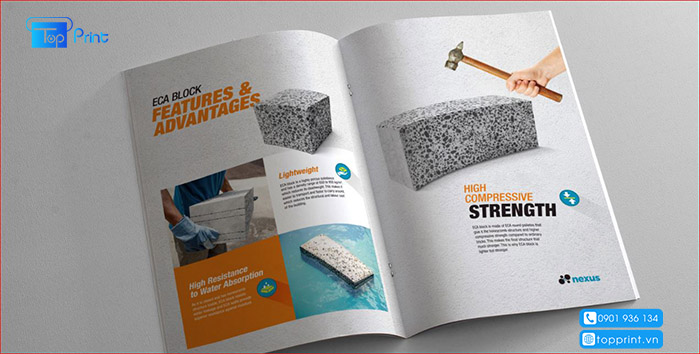 Quy trình tạo ra một cuốn catalogue tại TOPPRINT