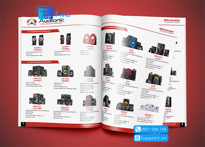 Tổng hợp mẫu in catalogue tại Bình Dương đẹp