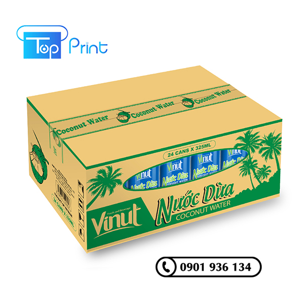 in thùng carton giá rẻ đựng sữa