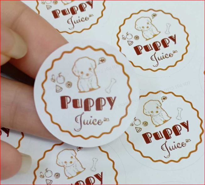 sticker decal sữa