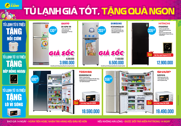 thiết kế tờ rơi điện máy