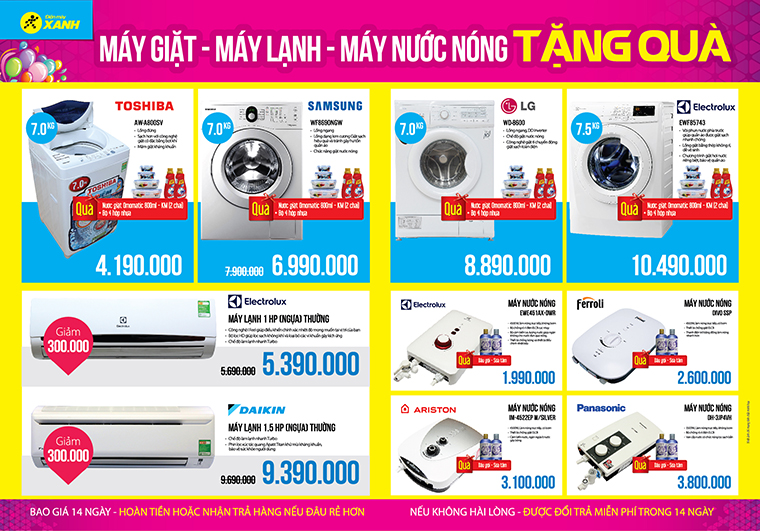 in tờ rơi điện máy