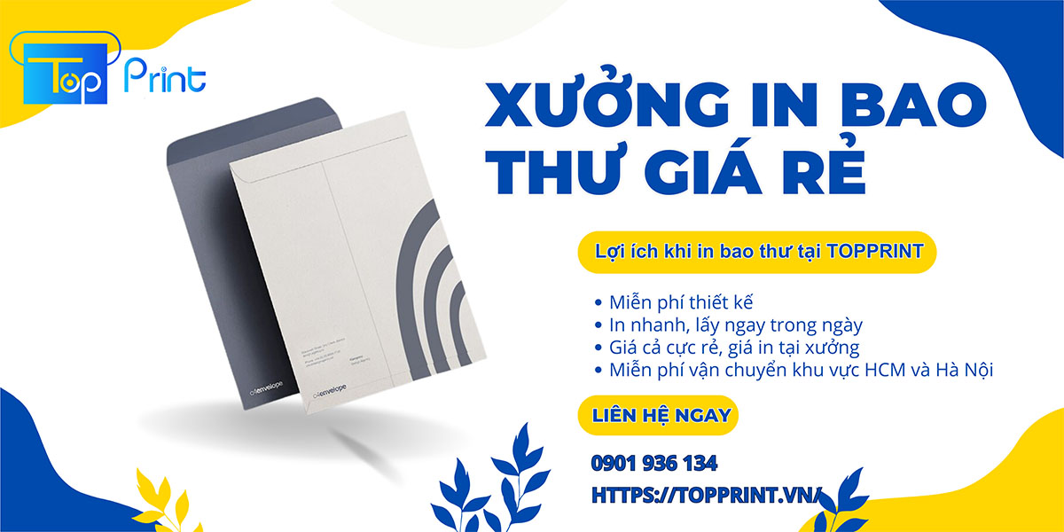 in bao thư giá rẻ