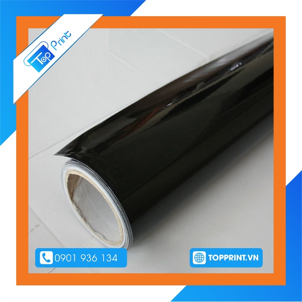 Mẫu decal phản quang màu đen trắng