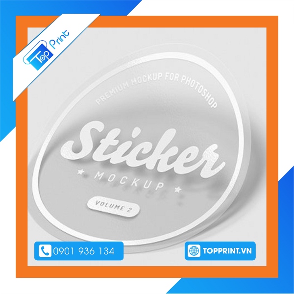 Nhãn decal trong suốt in theo yêu cầu
