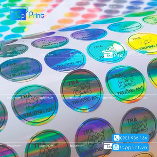 Decal 7 màu chống giả