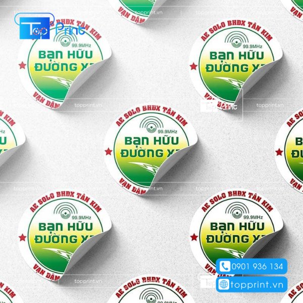 In nhãn Decal sữa giá rẻ