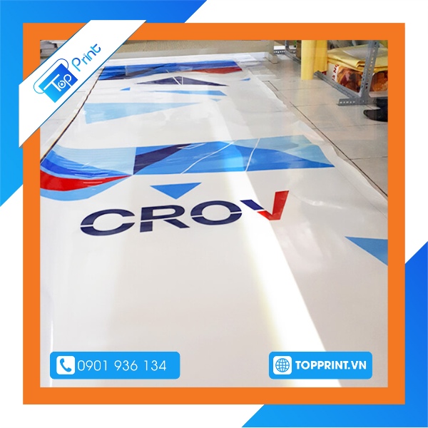 Decal khổ lớn dùng trong quảng cáo