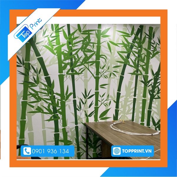 Mẫu decal trang trí tường
