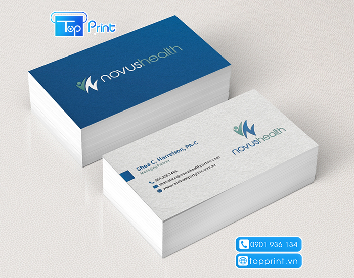đặt trưng của mẫu Card visit