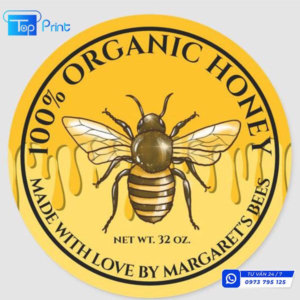 Tem nhãn mật ong 