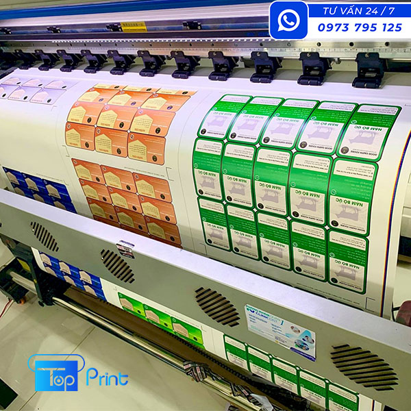 Đặt làm tem nhãn giá rẻ, chất lượng tại Topprint