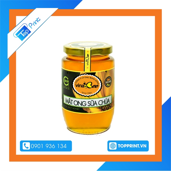 Mẫu tem mật ong rừng