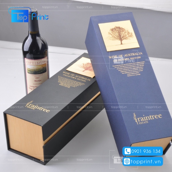 Hộp giấy đựng rượu loại chai