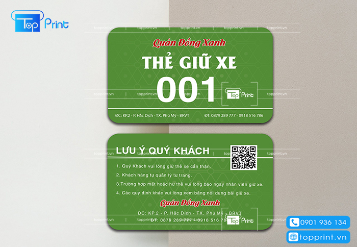 Thẻ từ giữ xe cho chung cư