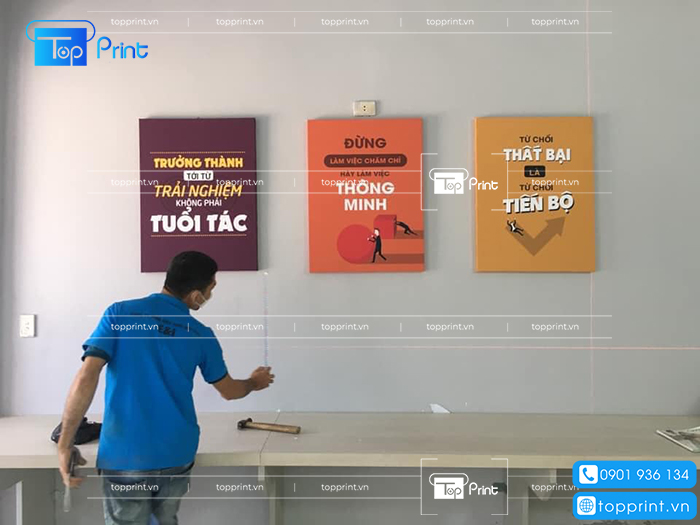 Topprint – In Tranh Động Lực Treo Văn Phòng Chất Lượng Cao