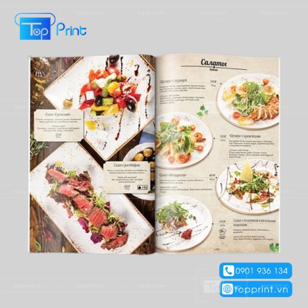 Mẫu catalogue giới thiệu bào bì sản phẩm giá rẻ tphcm