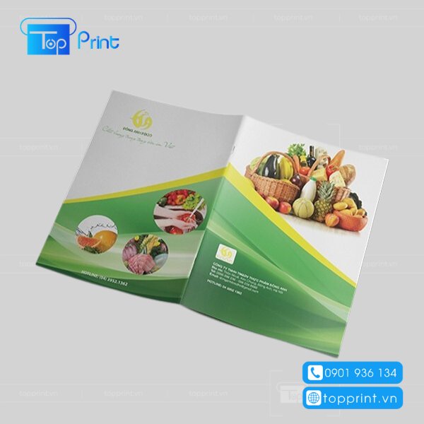 Mẫu catalogue giới thiệu bào bì sản phẩm giá rẻ tphcm