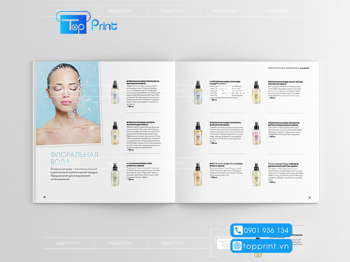catalogue linh vuc my pham