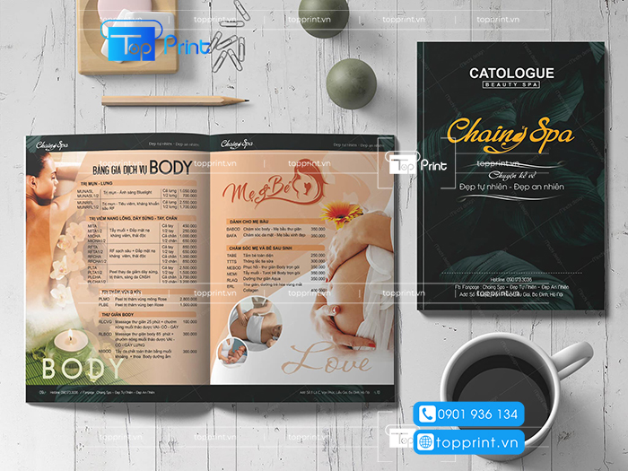 catalogue linh vuc my pham