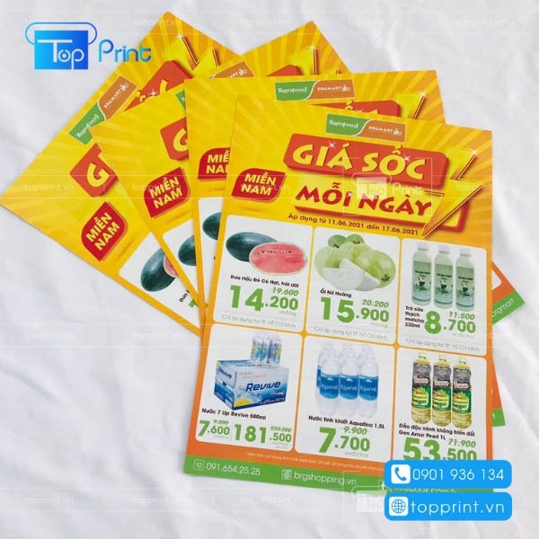 In tờ rơi giá rẻ tại Bắc Ninh