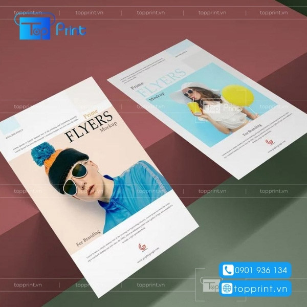In tờ rơi quảng cáo thương hiệu tại Bắc Ninh