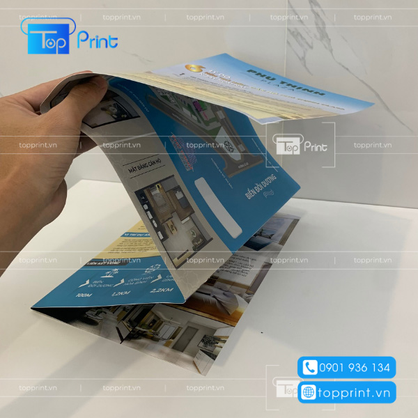 Brochure công ty bất động sản đẹp