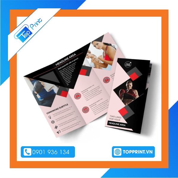 Giấy in brochure gym chất lượng tốt