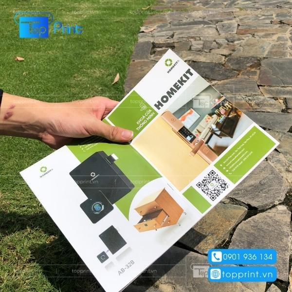 Mẫu brochure quảng cáo nội thất