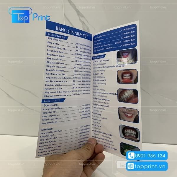 Dịch vụ in brochure quảng cáo doanh nghiệp