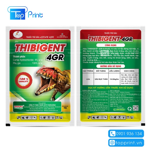 In tem nhãn thuốc trừ sâu giả rẻ tại HCM