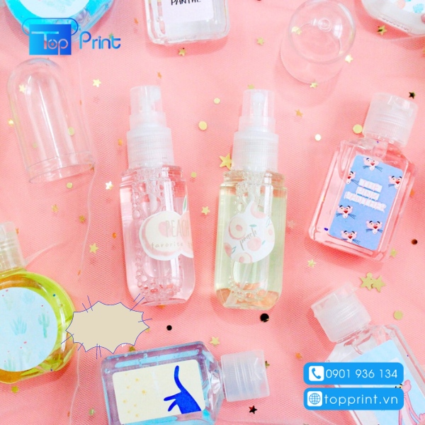 Địa chỉ in nhãn dán nước rửa tay giá rẻ tại TPHCM và Hà Nội