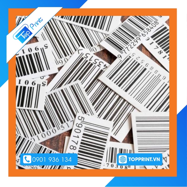 dịch vụ in tem mã vạch giá rẻ tại TPHCM - Xưởng in TOPPRINT