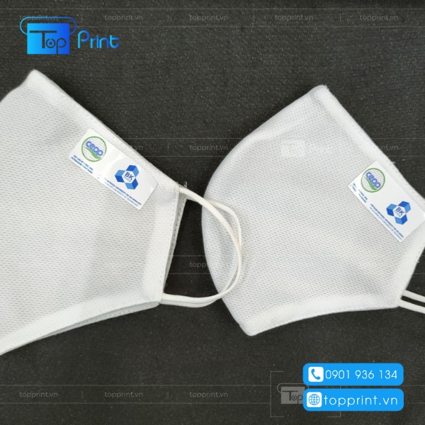 Tem dán logo khẩu trang