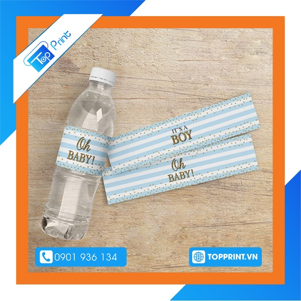 vDịch vụ in nước đóng chai nhãn thương hiệu riêng độc quyền