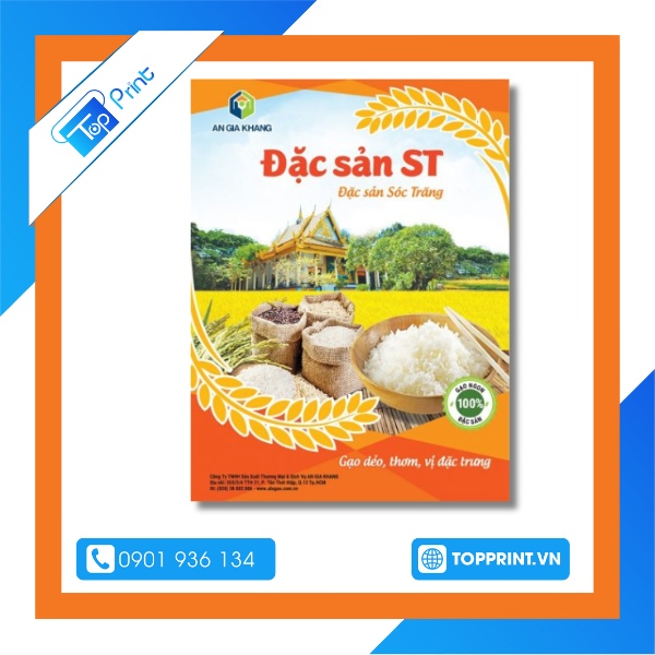 Tờ rơi gạo ST25